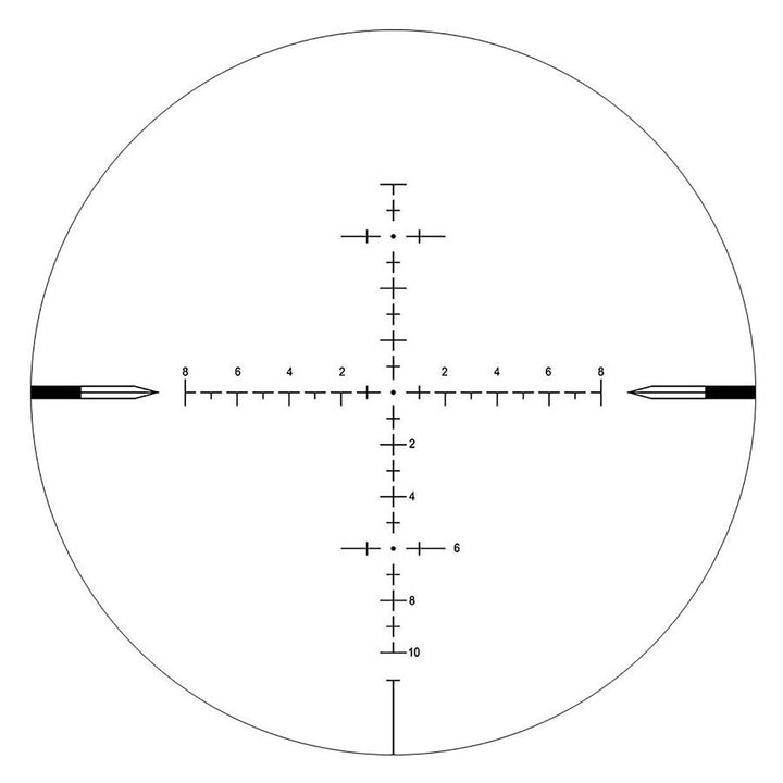 West Hunter HD 4-16x44 SFP Rifle Scope Black