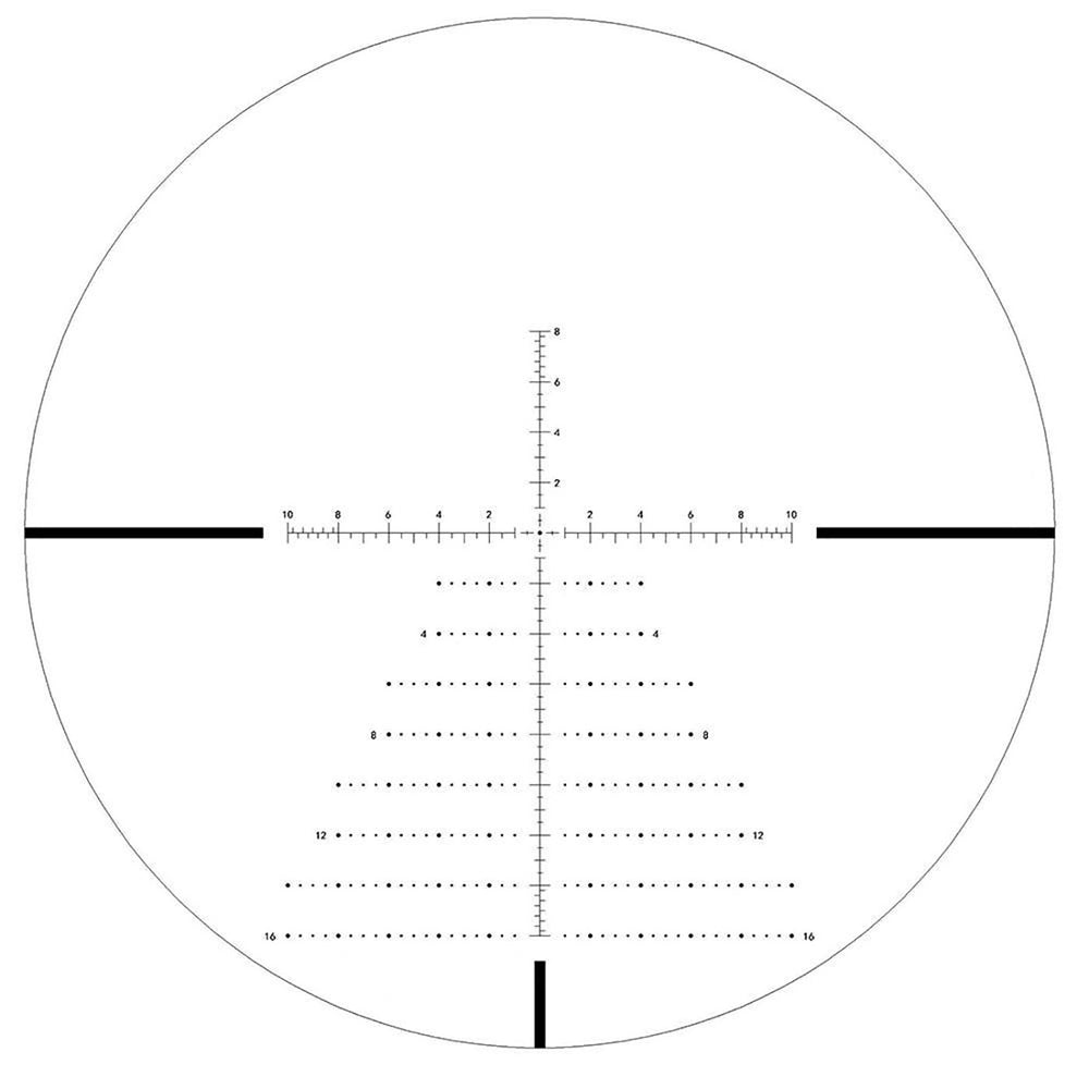 West Hunter HD GEN2 6-24X50 FFP Zero Stop Rifle Scope Black