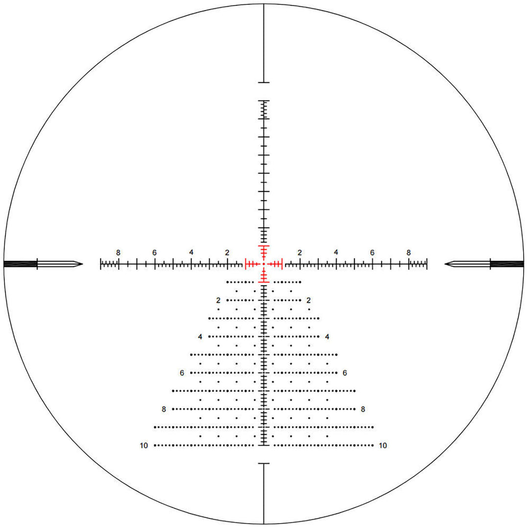 West Hunter HD-S 1.2-6x24 IR PRO SFP Rifle Scope - Bronze/Brown Brown