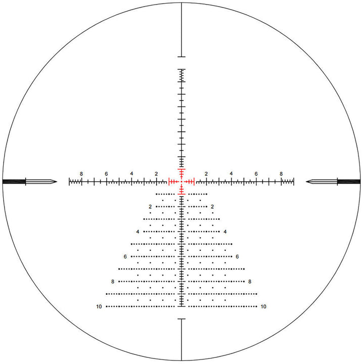 West Hunter HD-S 1.2-6x24 IR PRO SFP Rifle Scope - Bronze/Brown Brown