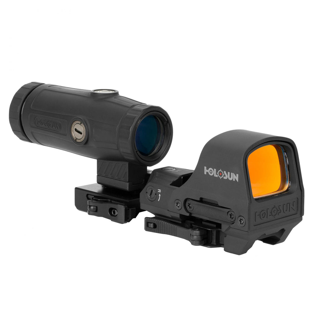 Holosun HS510C Reflex Red Dot Sight and HM3X 3X Magnifier Combo