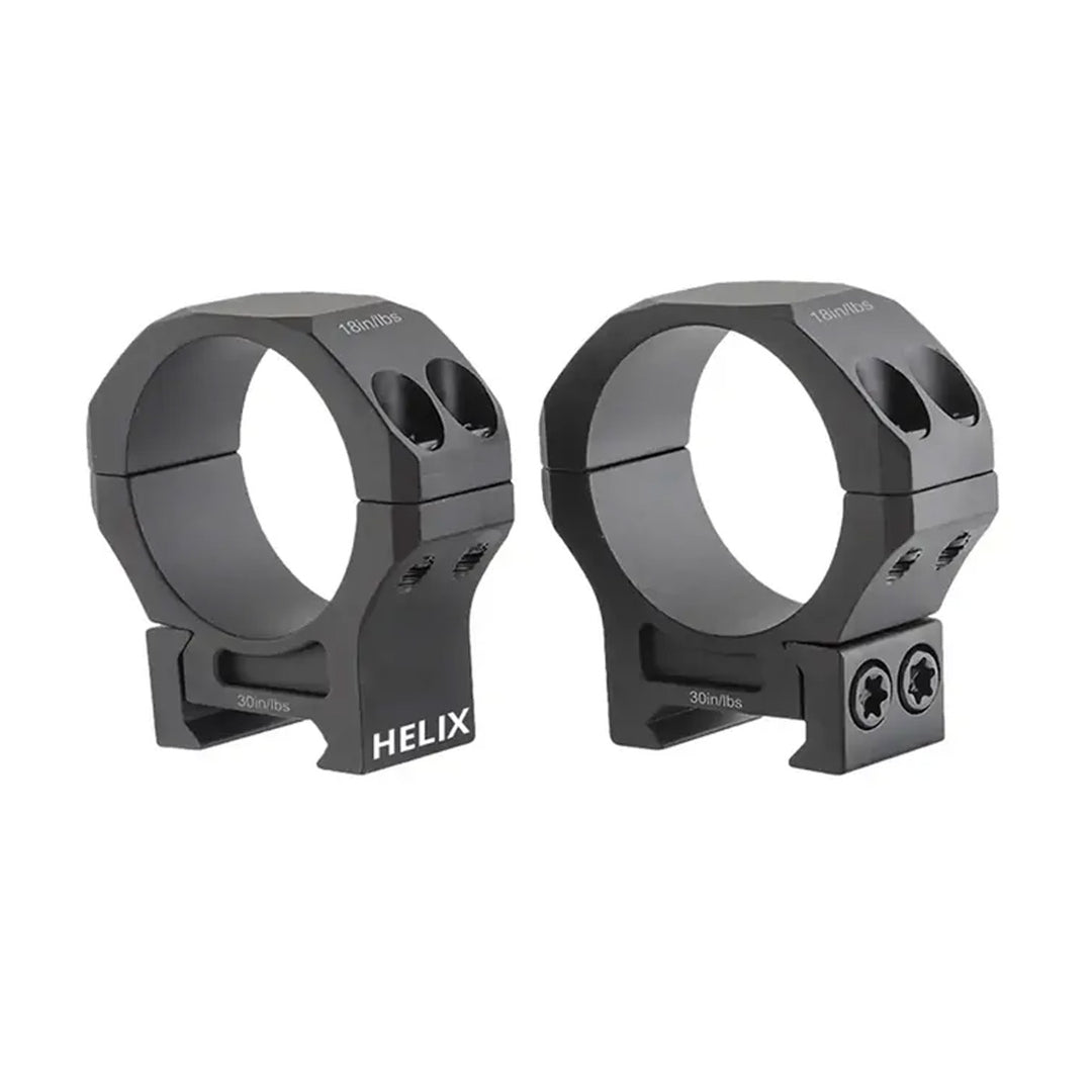 Helix Precision Match Aluminium Scope Rings - 34mm