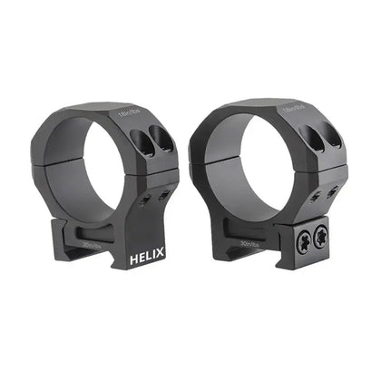 Helix Precision Match Aluminium Scope Rings - 34mm