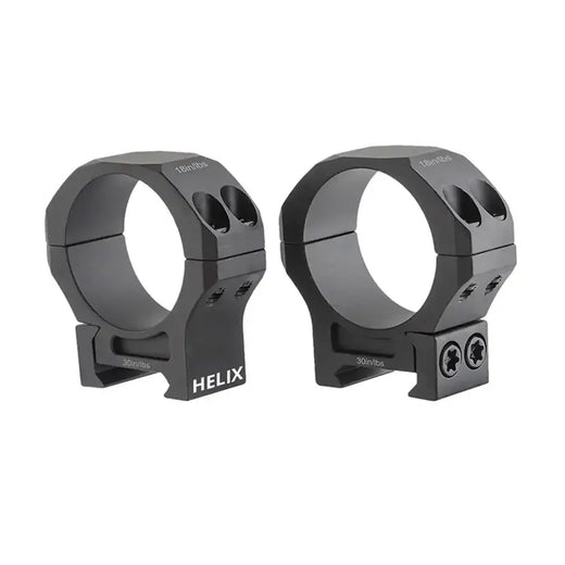 Helix Precision Match Aluminium Scope Rings - 34mm