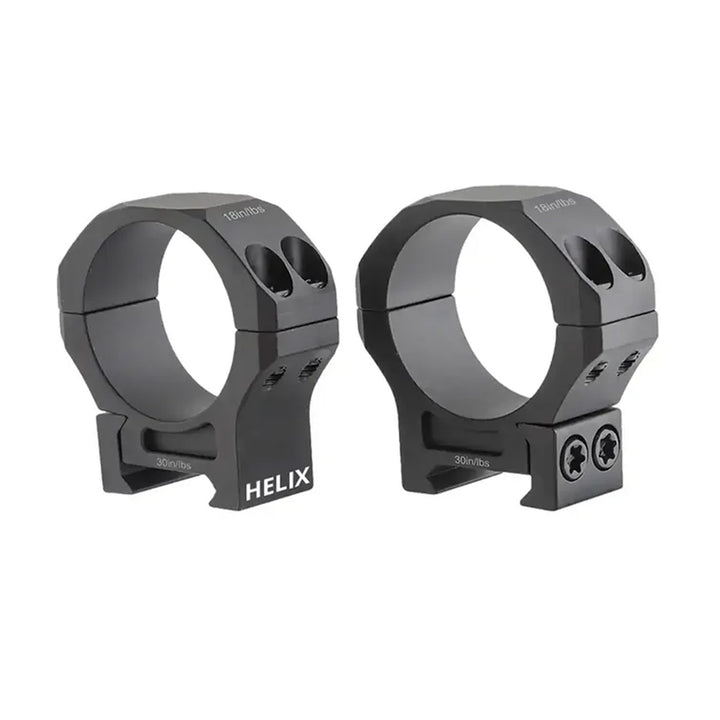 Helix Precision Match Aluminium Scope Rings - 34mm