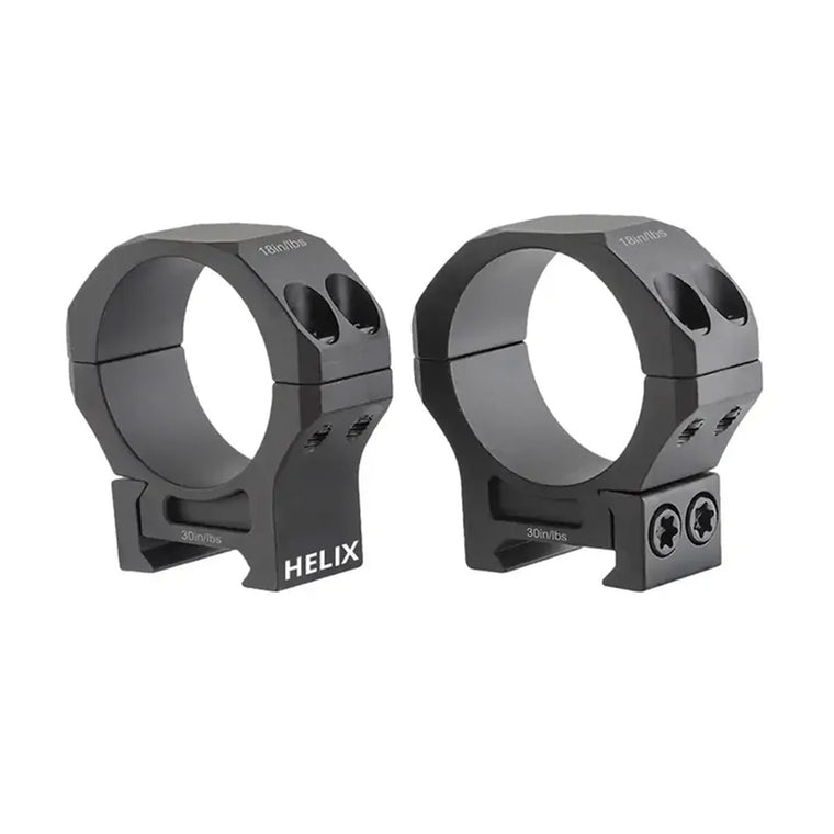 Helix Precision Match Aluminium Scope Rings - 34mm