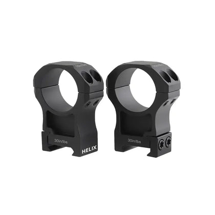 Helix Precision Match Aluminium Scope Rings - 30mm