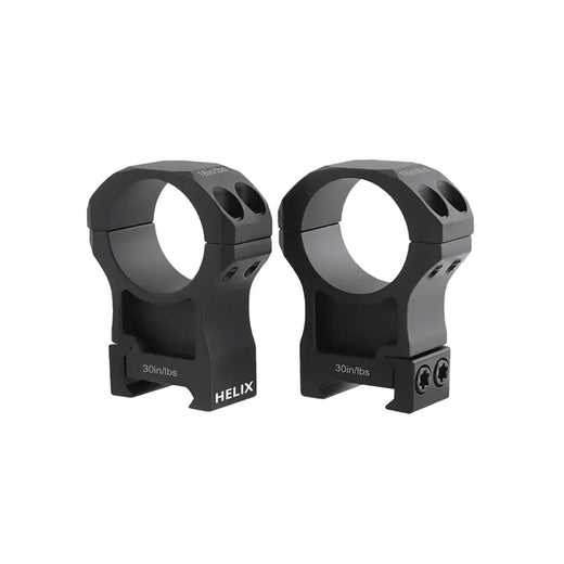 Helix Precision Match Aluminium Scope Rings - 30mm