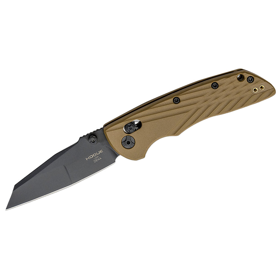Hogue Deka Knife ABLE Lock Folder - Wharncliffe Blade Black Finish - Polymer Frame