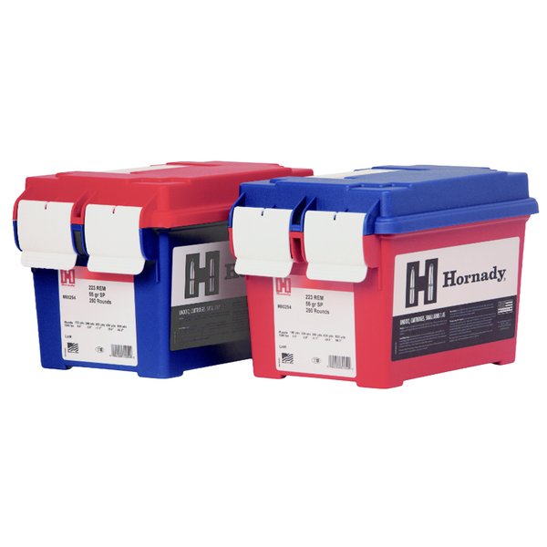 Hornady 223 REM 55 GR SP Centrefire Ammo  - 250 Round Can