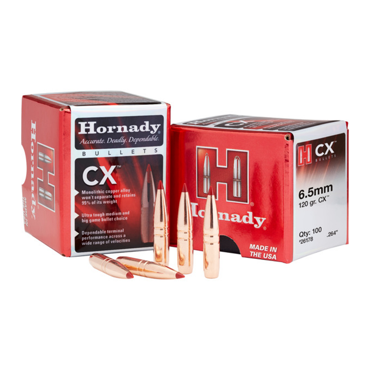 Hornady 30 CAL .308 190 GR CX Projectile - 100pk