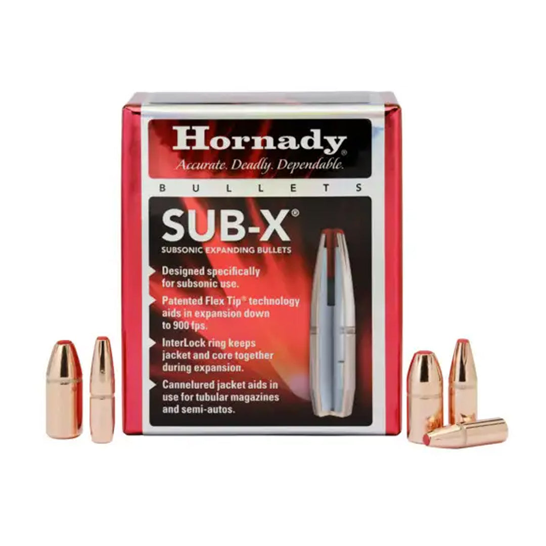 Hornady 45 CAL .458 410 GR SUB-X Projectile - 100pk