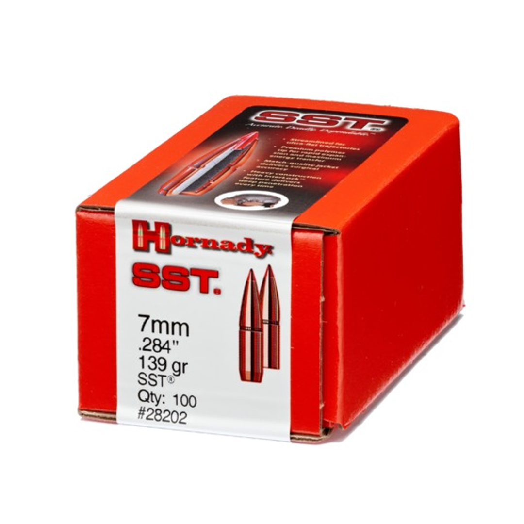 Hornady 7mm .284 139 GR SST Projectile - 100pk