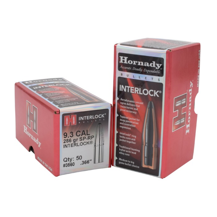 Hornady 9.3mm .366 286 GR SP-RP Projectile - 100pk