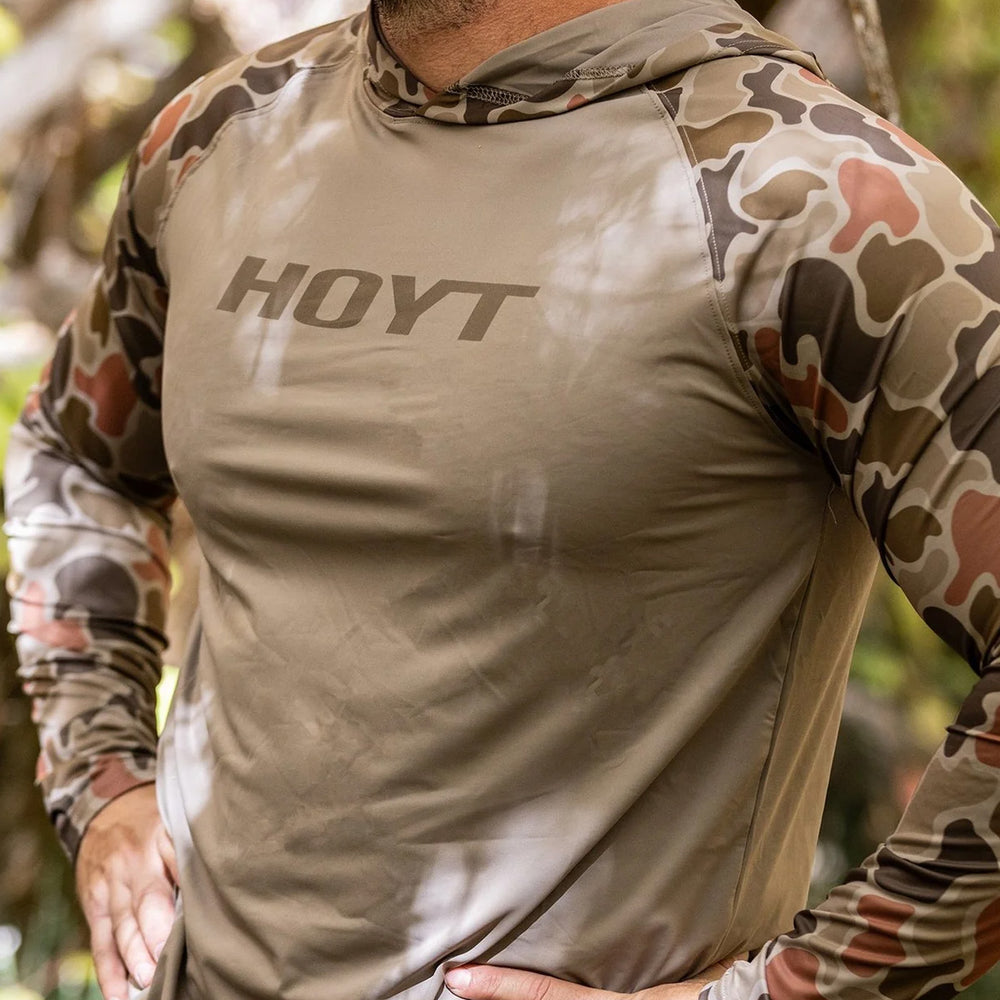 Hoyt Brown Duck Camo Performance Shirt