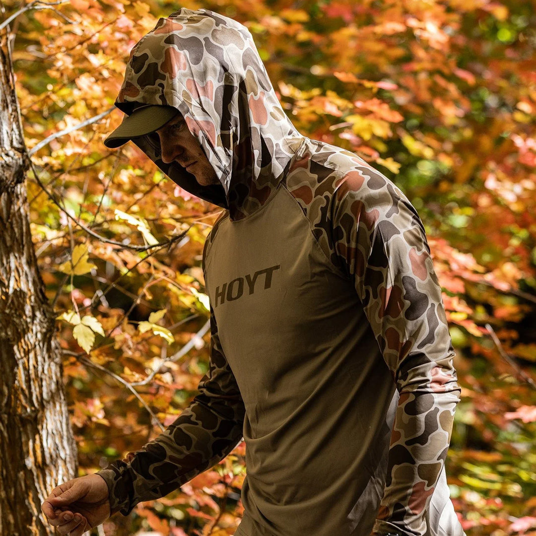 Hoyt Brown Duck Camo Performance Shirt