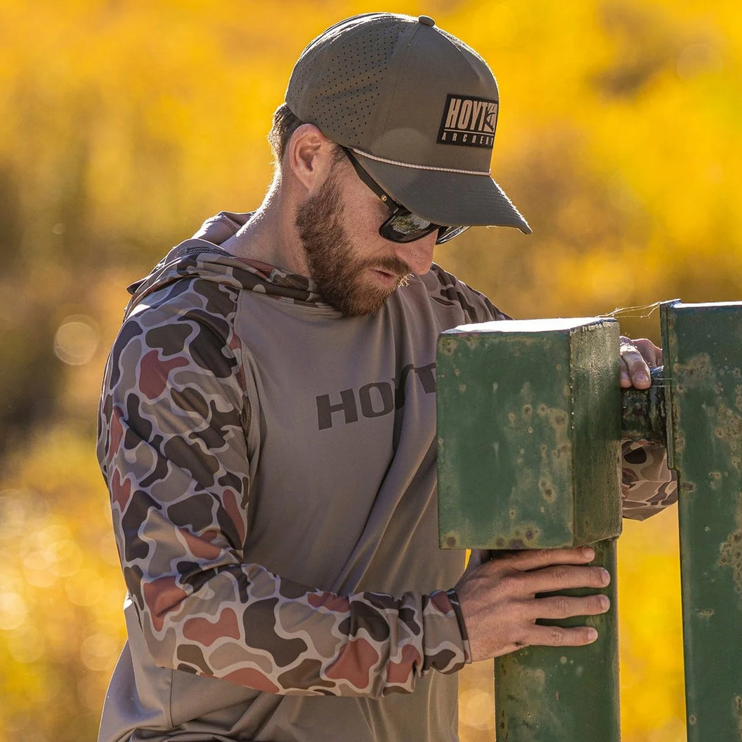 Hoyt Brown Duck Camo Performance Shirt