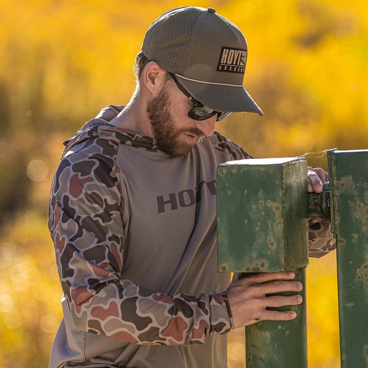 Hoyt Brown Duck Camo Performance Shirt