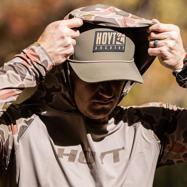 Hoyt Brown Duck Camo Performance Shirt