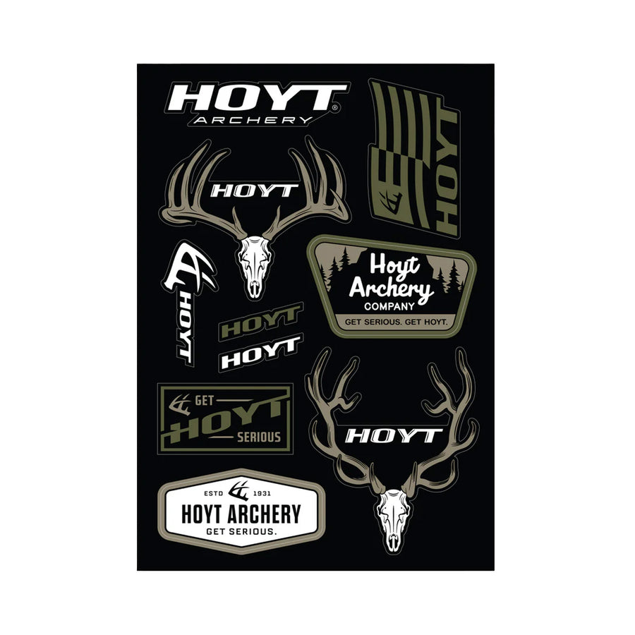 Hoyt Euro Sticker Sheet
