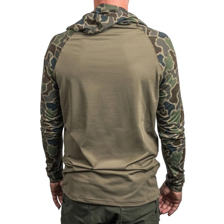 Hoyt Green Duck Camo Performance Shirt