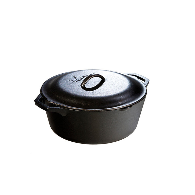 Lodge Cast Iron Dutch Oven - 7 Quart