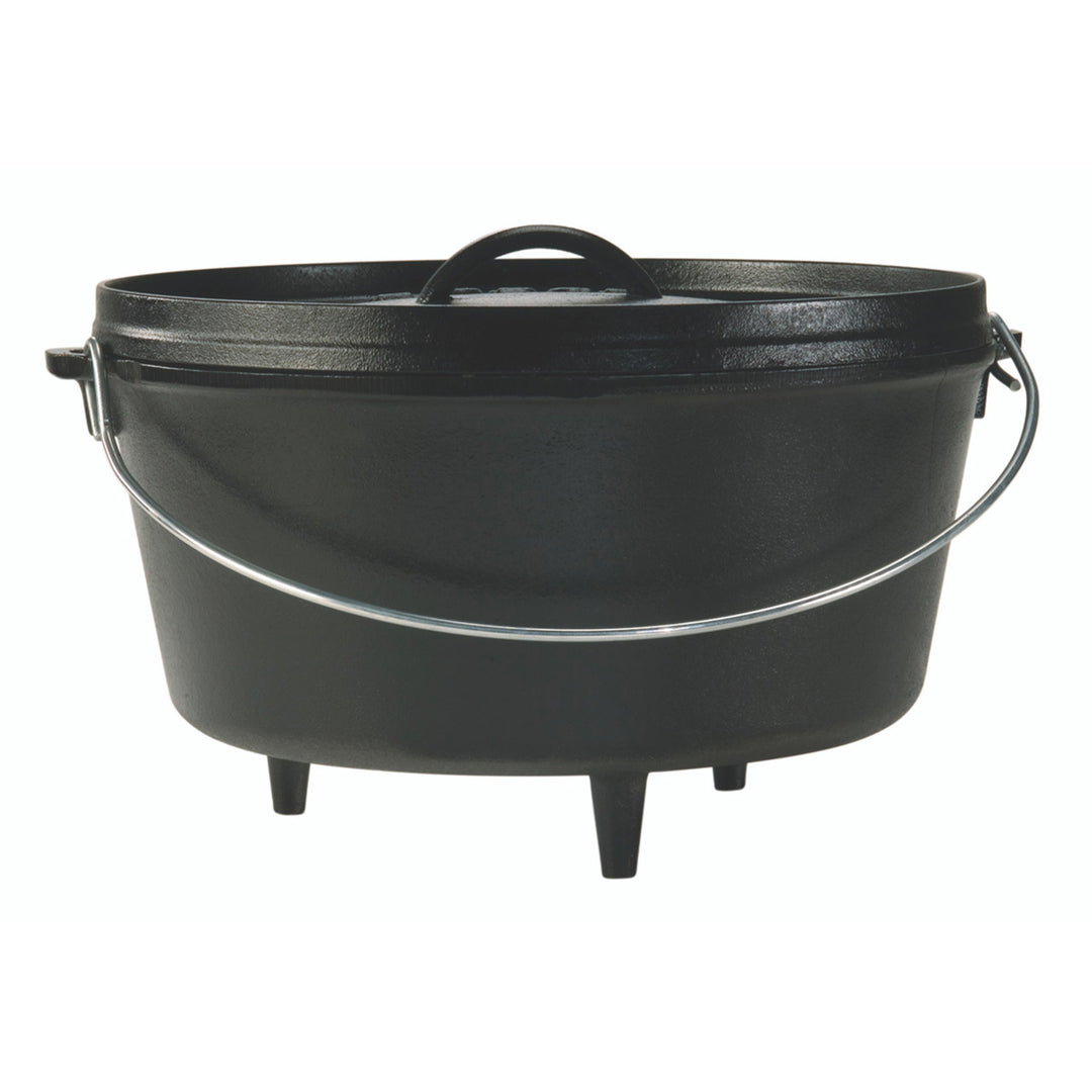 Lodge Cast Iron Deep Camp Dutch Oven - 8 Quart