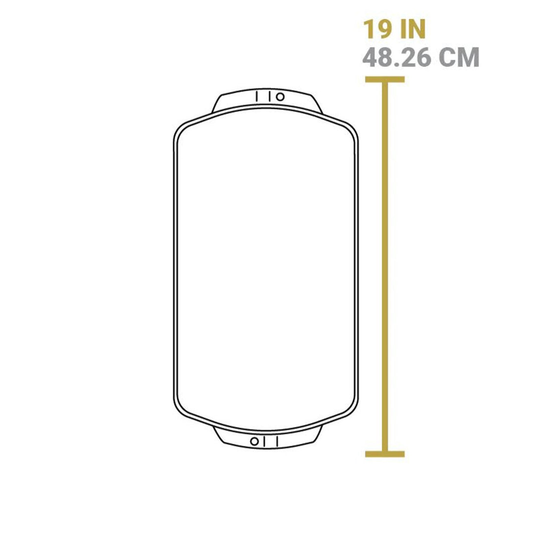 Lodge Cast Iron Reversible Grill/Griddle - 19 x 9.5 Inch