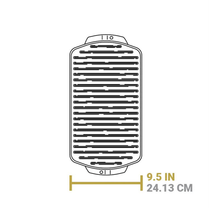 Lodge Cast Iron Reversible Grill/Griddle - 19 x 9.5 Inch