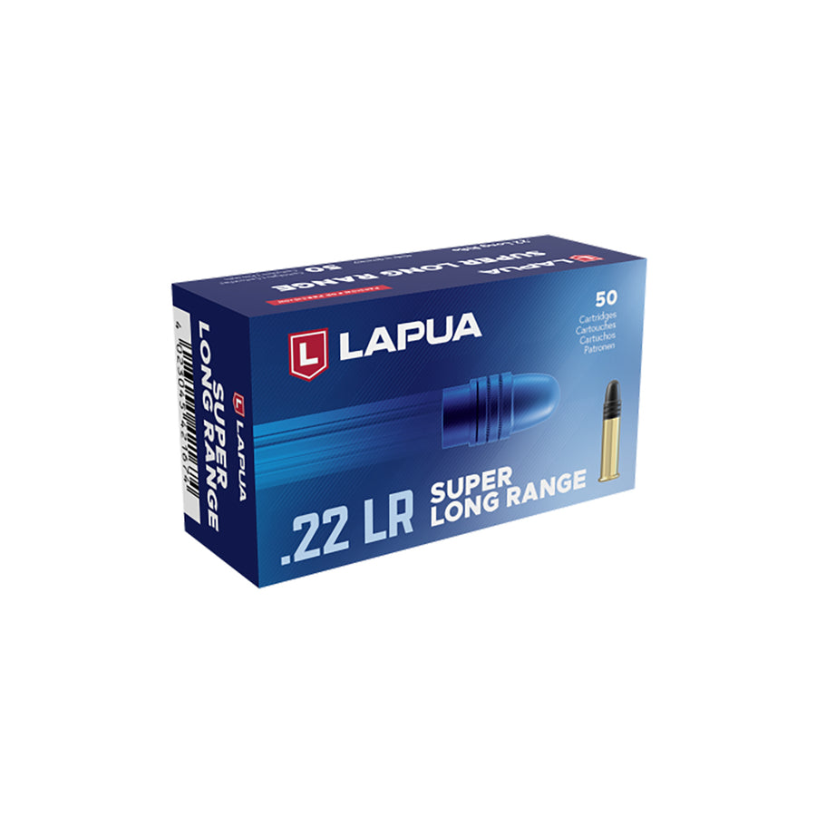Lapua 22LR Super Long Range 40gr LRN Rimfire Ammo - 50 Rounds Calibre - .22 LR