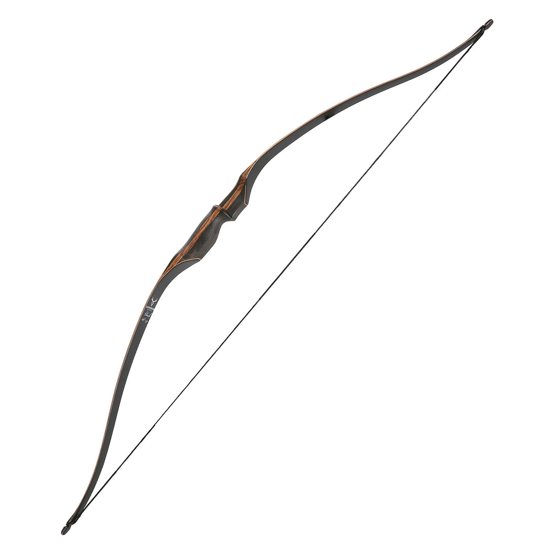 OMA Flash 48 Inch Youth Long Bow - Right Hand Draw Weight-15LBS / Black