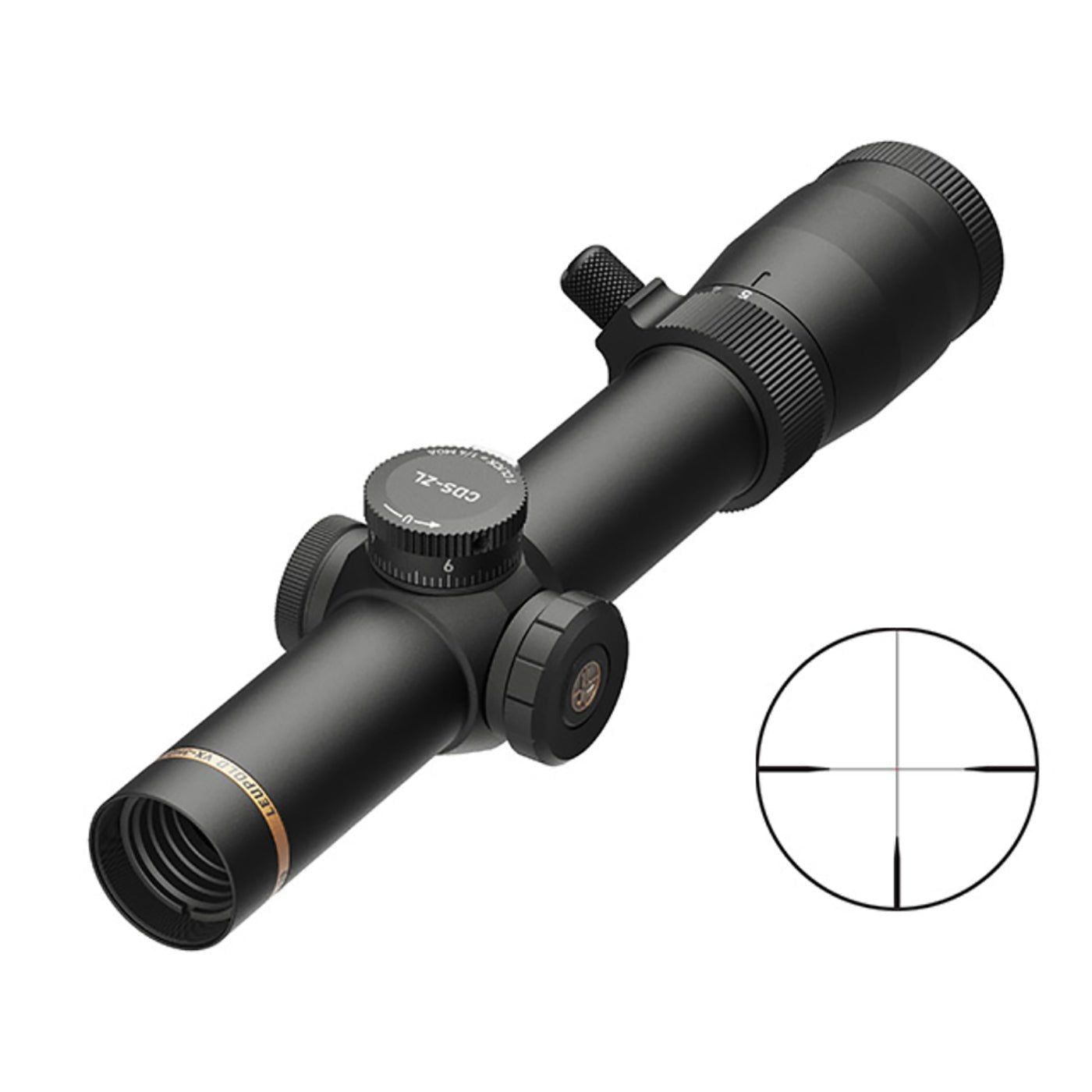 Leupold VX-3HD 30mm CDS ZL Ill Firedot Twilight Hunter - 1.5-5X20 ...