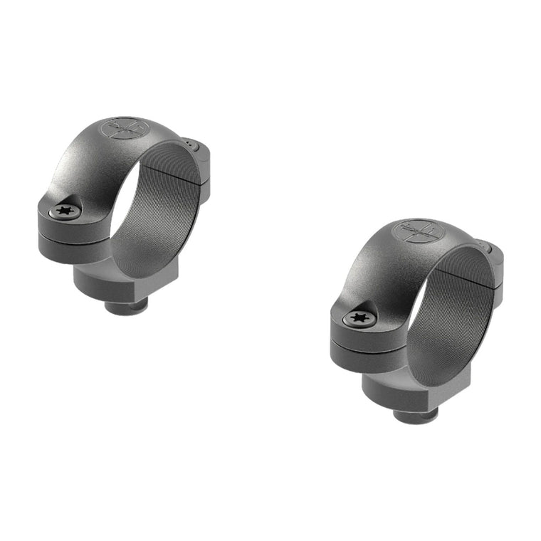Leupold Qr Matte Rings Matte - 1inch Low