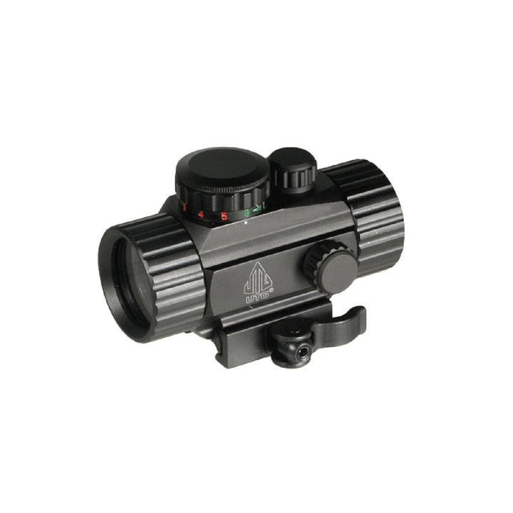 Leapers UTG 1x38mm Red/Green Circle Dot Sight with QD Picatinny Mount