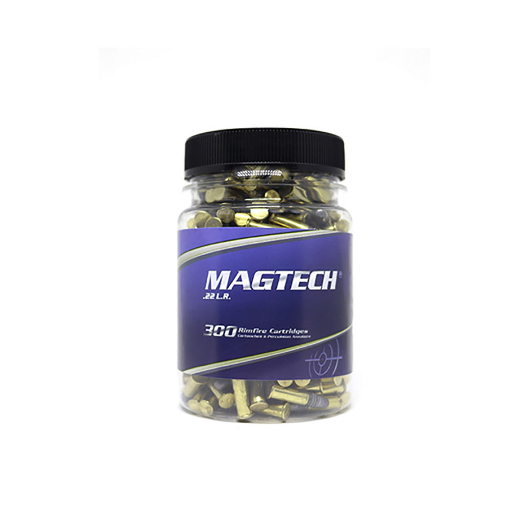 Magtech 22 LR 40GR LRN SV - 300 bullets per CAN .22 LR