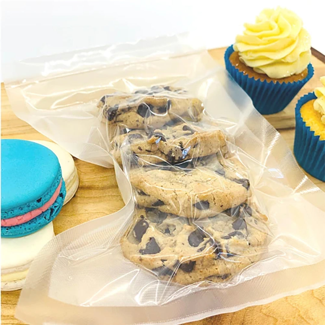 Pac Food Micro-Channel Vac Bags - 85 Microns - 165mm x 250mm - 100 Bags