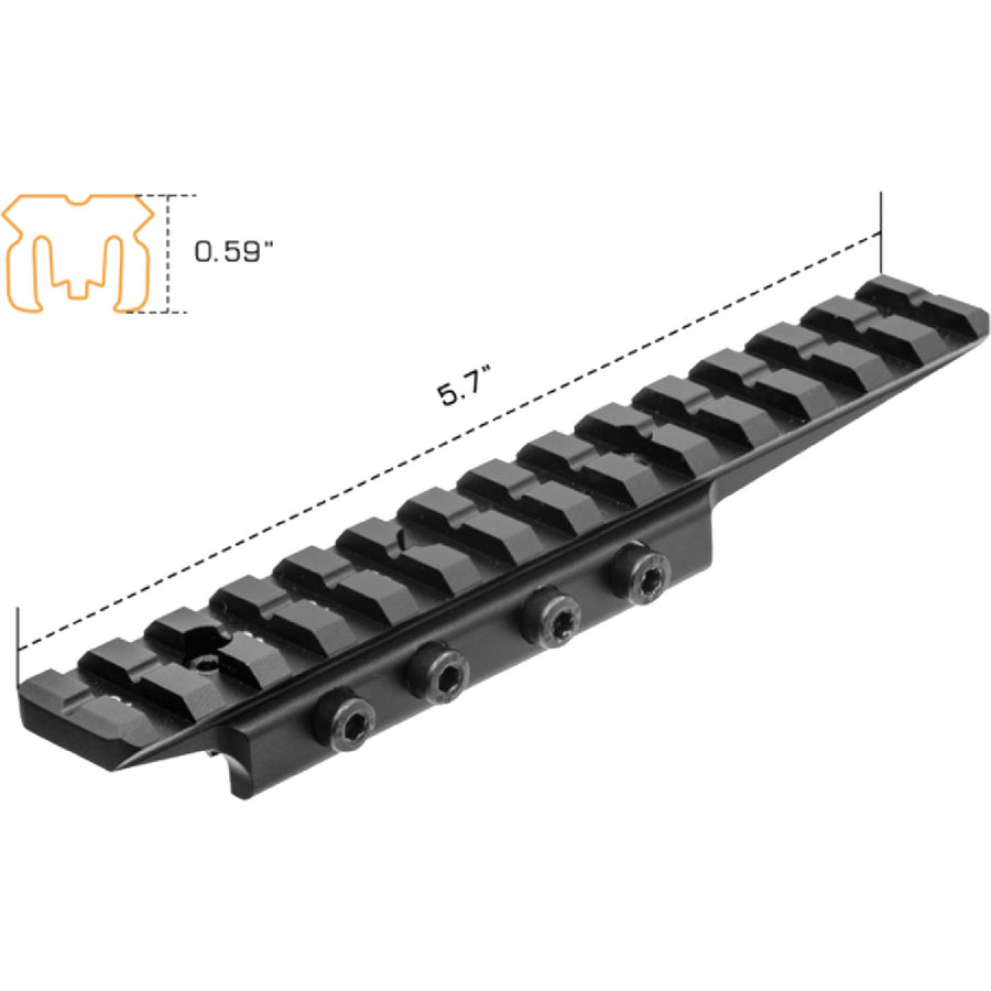 UTG Dovetail to Picatinny Rail Adaptor