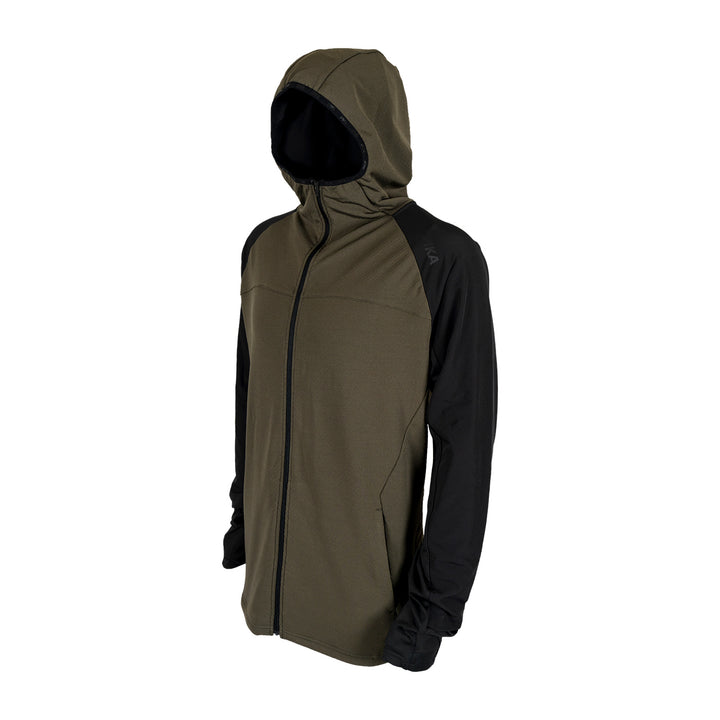 Spika Mens Microfleece Zip–Through Top