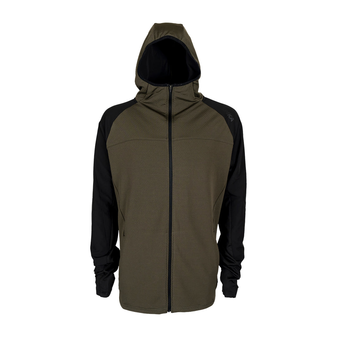 Spika Mens Microfleece Zip–Through Top
