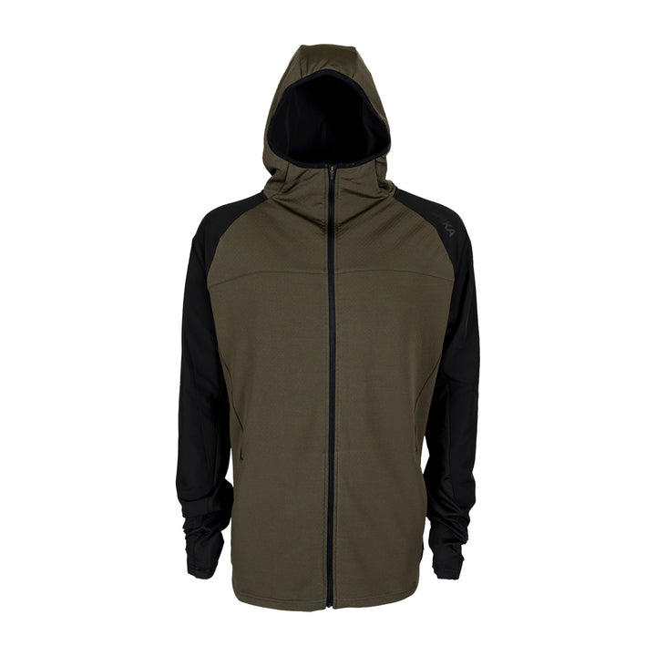 Spika Mens Microfleece Zip–Through Top