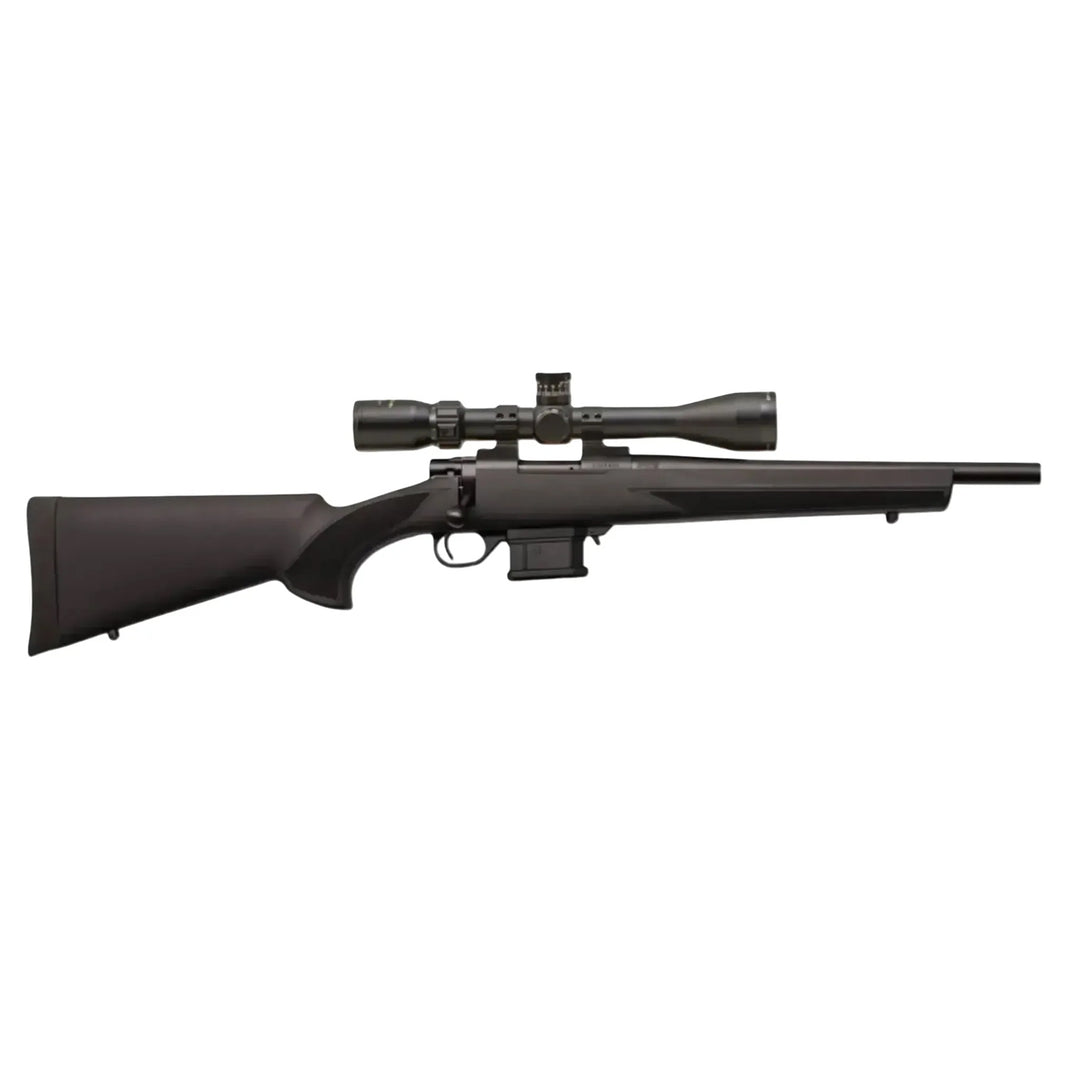 Howa Mini Action Blued 16.25in Bolt Action Rifle w Excl Lite Stock & 3-9x40 HF Reticle Scope Package