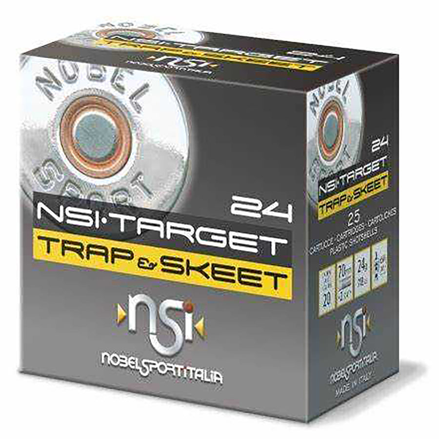 NSI Multitarget Shot Shell Ammo - 20 Gauge - 24gm - 1322 fps - 7.5 - Slab 12 GAUGE