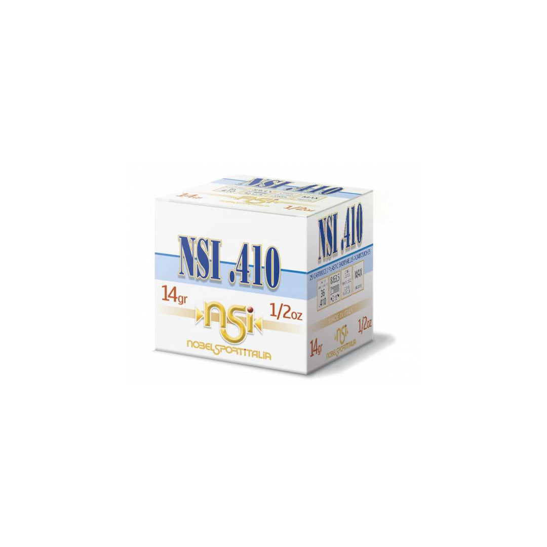 NSI Shot Shell Ammo - .410 Bore - 14gm - 1335 fps - 5 - 25 Rounds