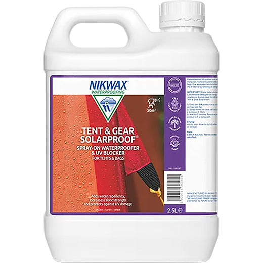NikWax Tent & Gear SolarProof 2.5L