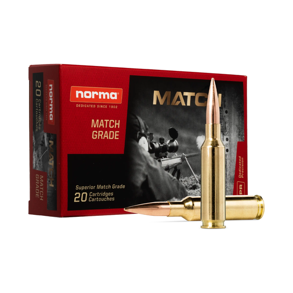 Norma Golden Target 6.5 CM 130gr Centrefire Ammo - 20 Rounds