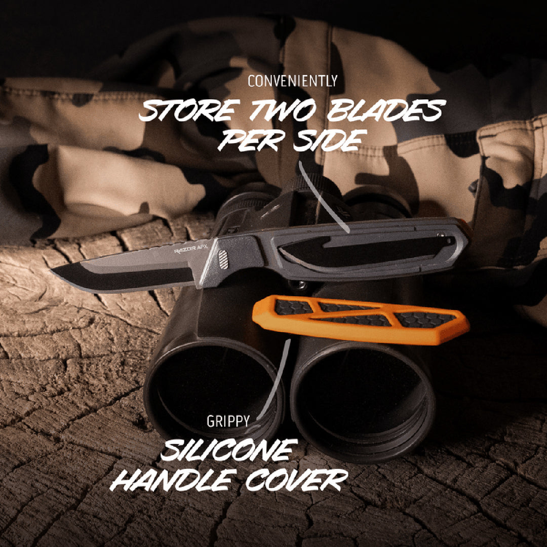 Outdoor Edge Razor 2.5inch APX Replaceable Blade Knife 2.5in / Grey