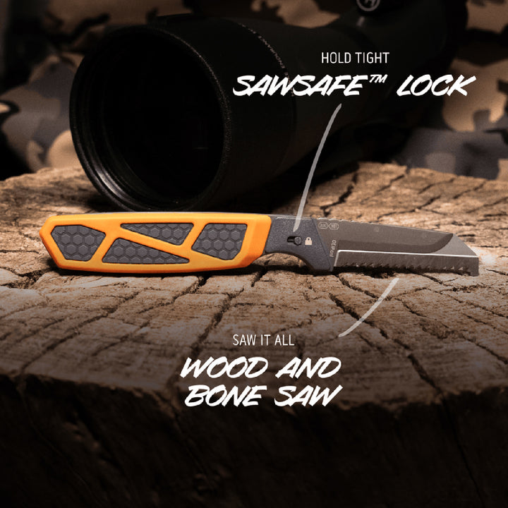 Outdoor Edge Razor 3inch APX Replaceable Blade Knife 3in / Grey