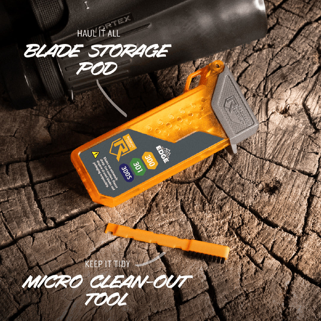 Outdoor Edge Razor 3in HTX Topo Folder Knife 3in / Grey