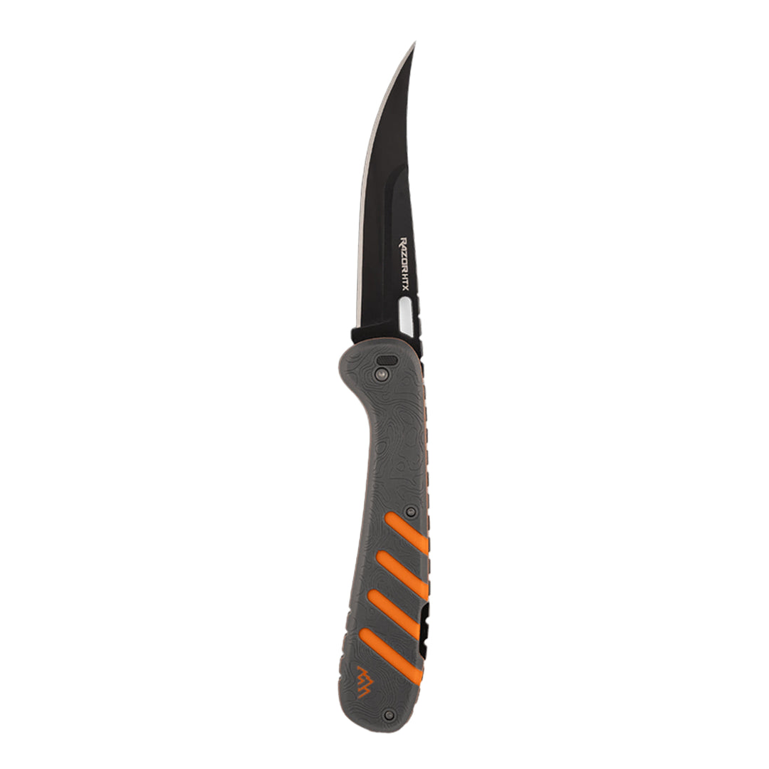 Outdoor Edge Razor 5in HTX Topo Folding Blade Knife Grey