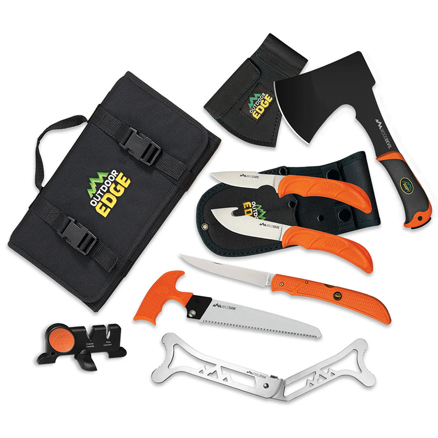 Outdoor Edge The Outfitter 9 Piece Hunting Set